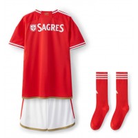 Fotballdrakt Barn Benfica Hjemmedraktsett 2023-24 Kortermet (+ Korte bukser)